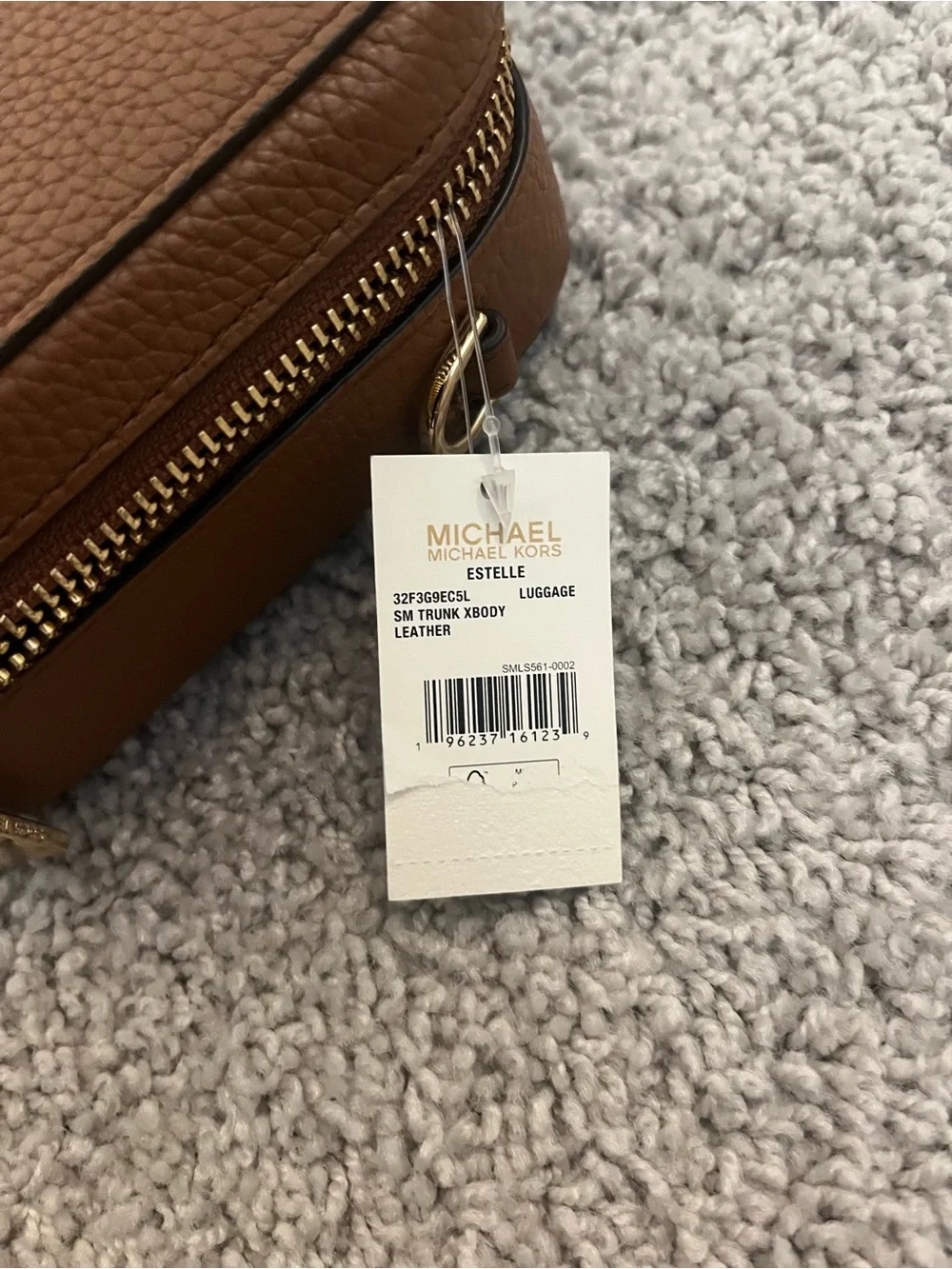 NWT Michael Kors Estelle Small Trunk Crossbody Bag